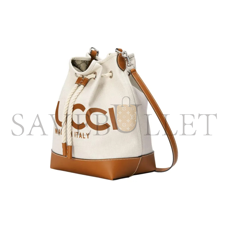 GUCCI PRINTED SMALL BUCKET BAG 772856 (31*22.5*15cm)